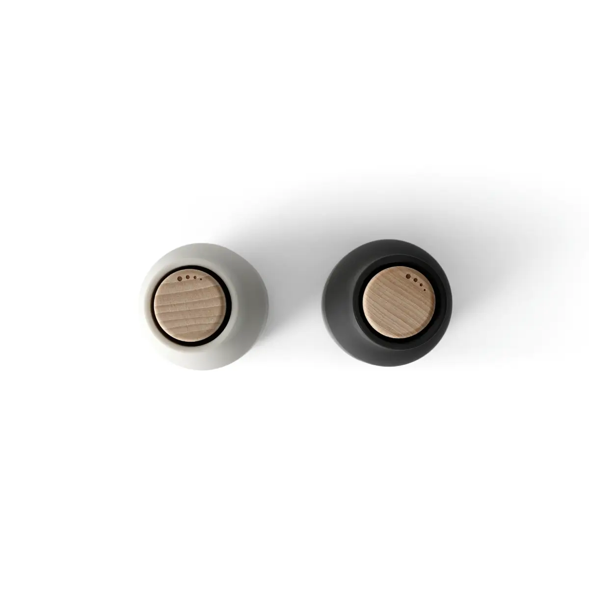 Bottle Grinder 2-pack Large - Ash Carbon / Beech