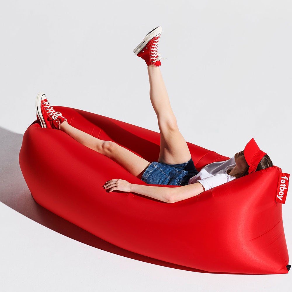 Lamzac uppblåsbar divan sky blue 