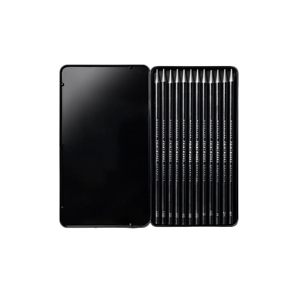 12 färgpennor - Graphite