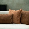Kudde Wave 50x50 cm Cinnamon