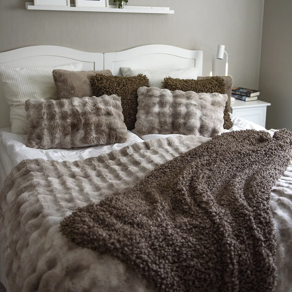 Misty Prydnadskudde 40x60 cm Sand