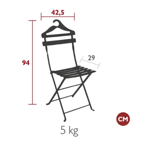 Bistro valet stol Chili