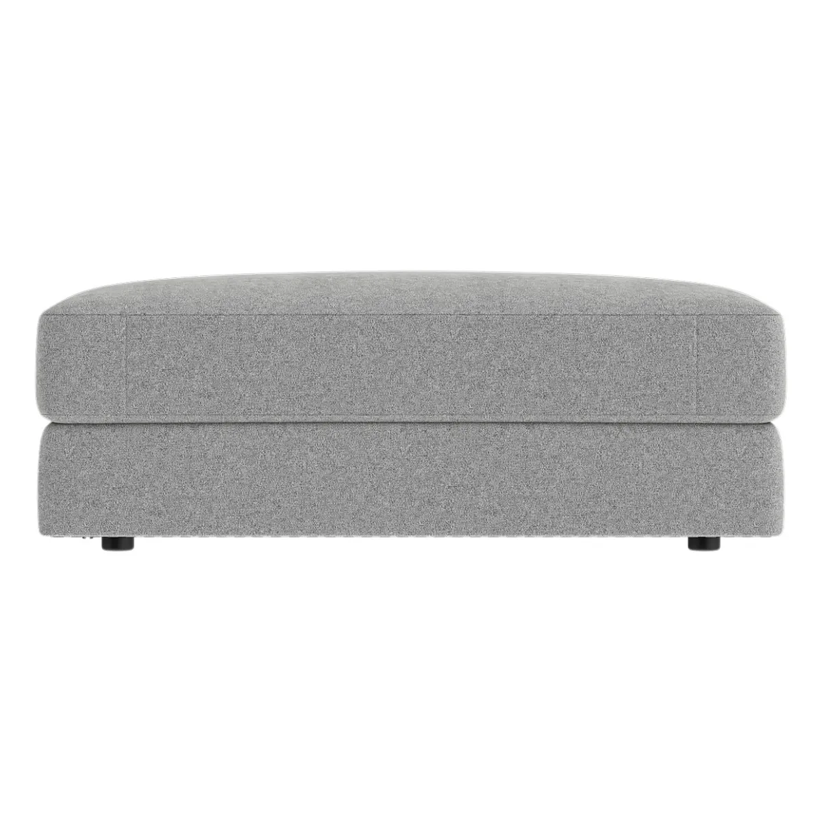 Reno fotpall 112x112 cm True grey