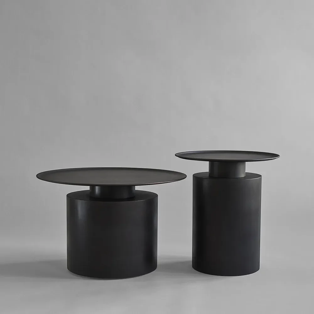 Pillar Soffbord lågt- Burned Black