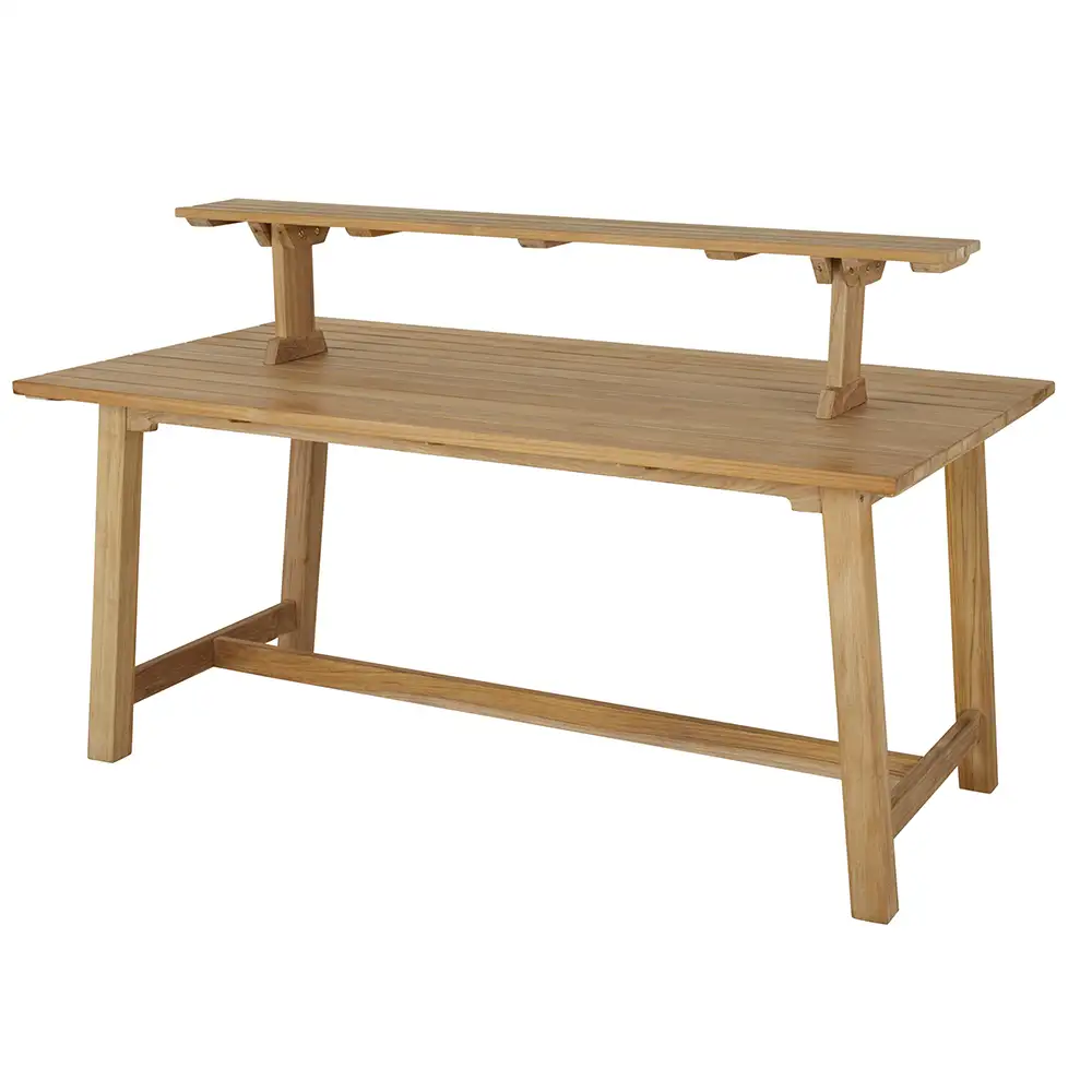 Keros bordshylla teak 