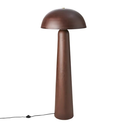 FUNGI Golvlampa Rusty brown
