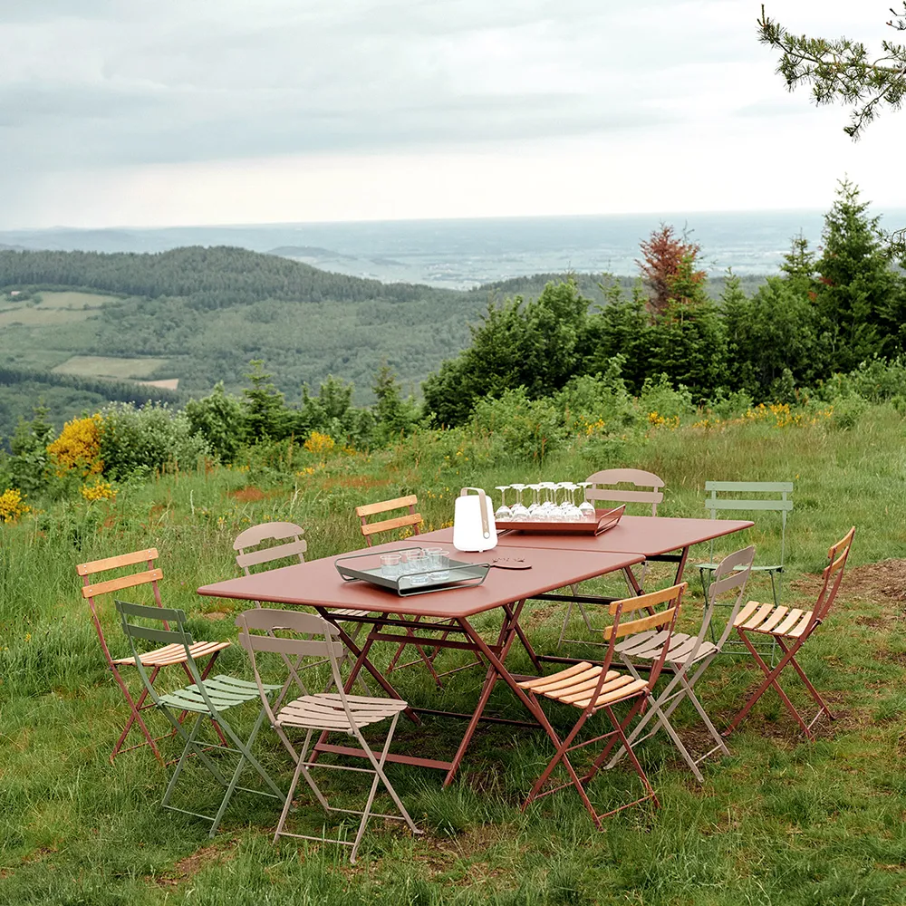 Bistro bord 117 x 77 cm Red Ochre