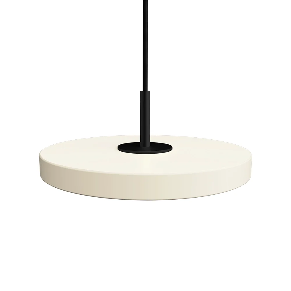 Asteria Micro Taklampa Ø15 cm Pearl White/svart