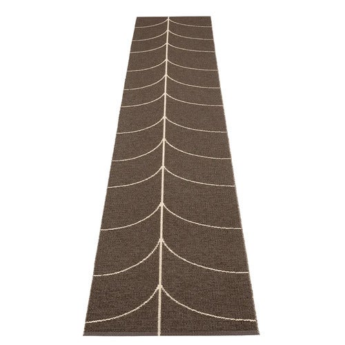 Vävd Matta Leif Dark Brown 70x360 cm