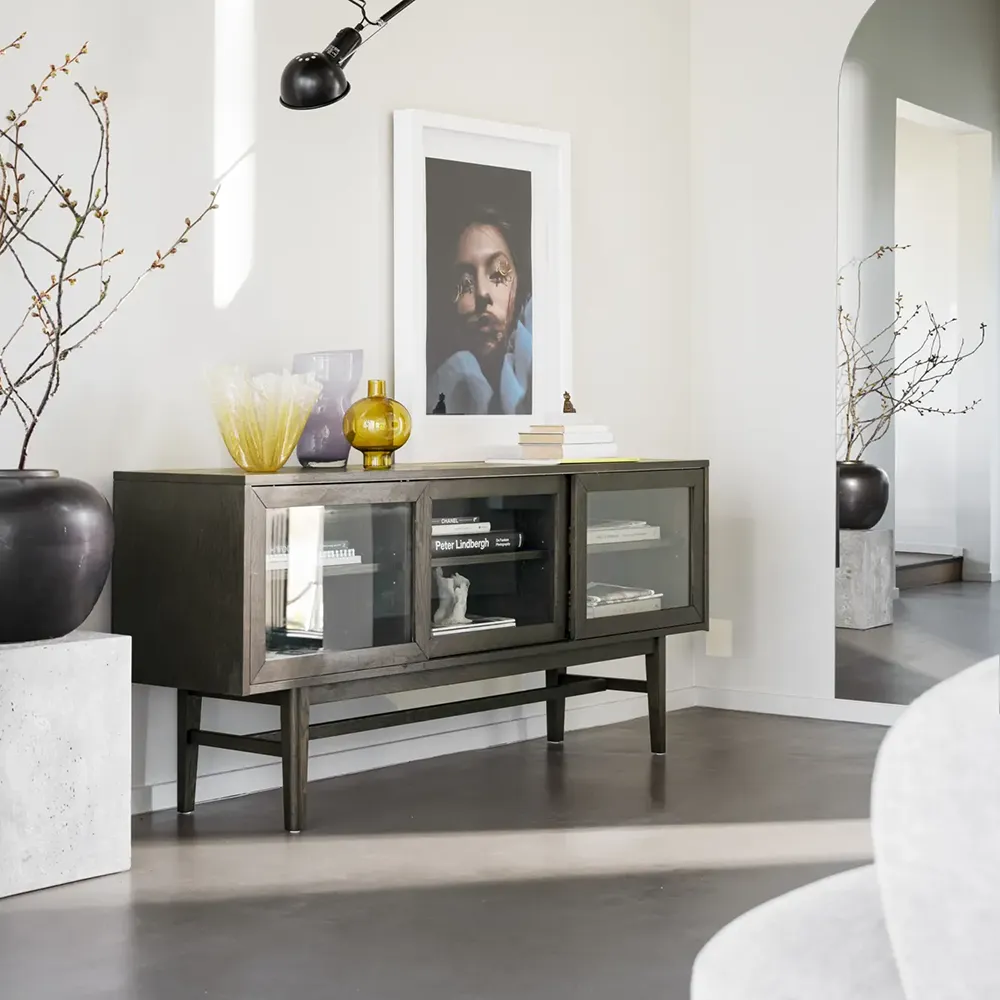 Hazelton skänk 170 cm brun ek