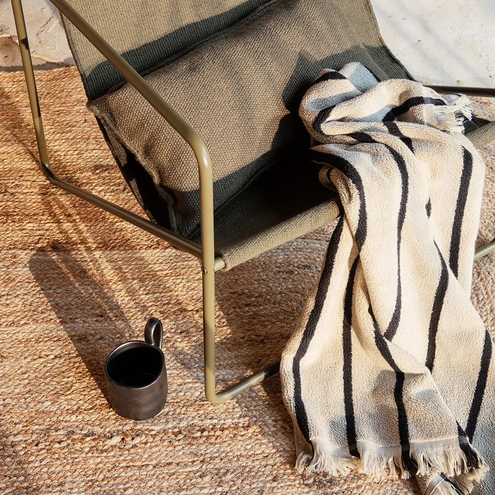 Badhandduk i ekologisk bomull Alee