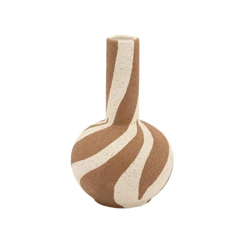 Zaya 1 18,3x18,3x29,5 cm Lergods Brun