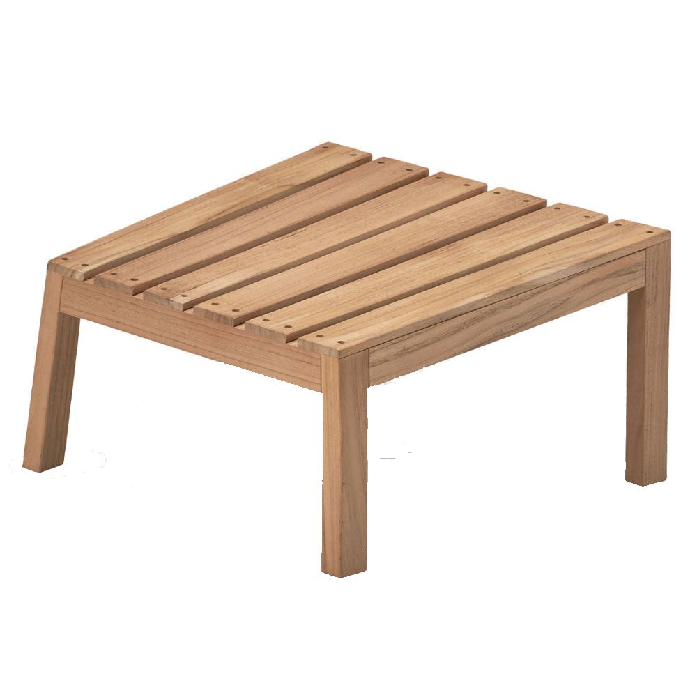 Between Lines Fotpall Teak