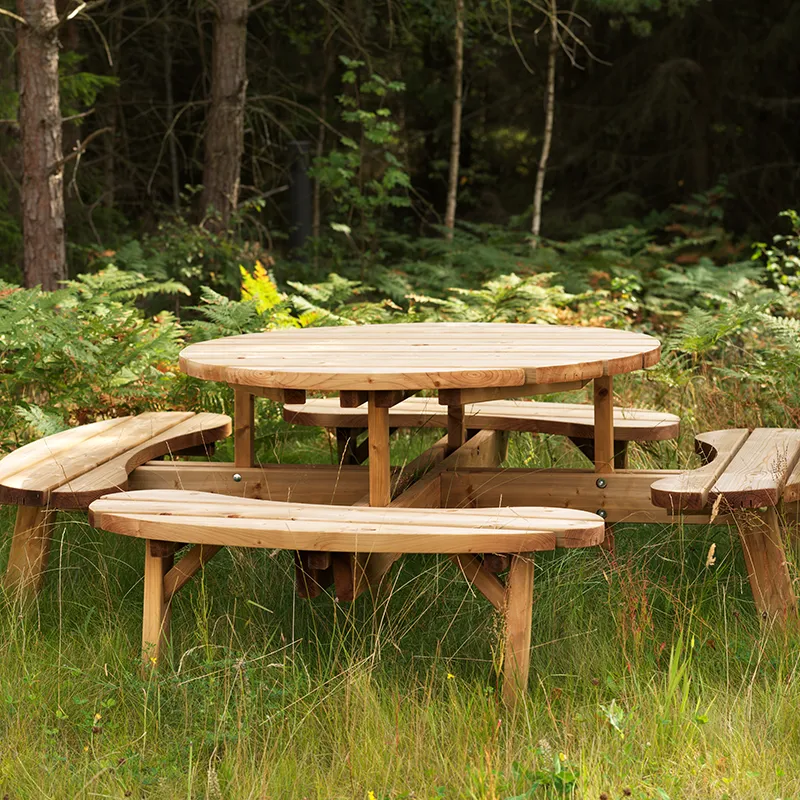 Hasselbro picknickset impregnerat grön 