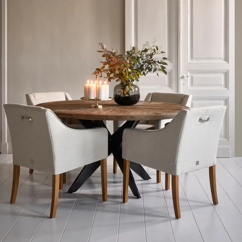 Savile Row Matstol flanders flax