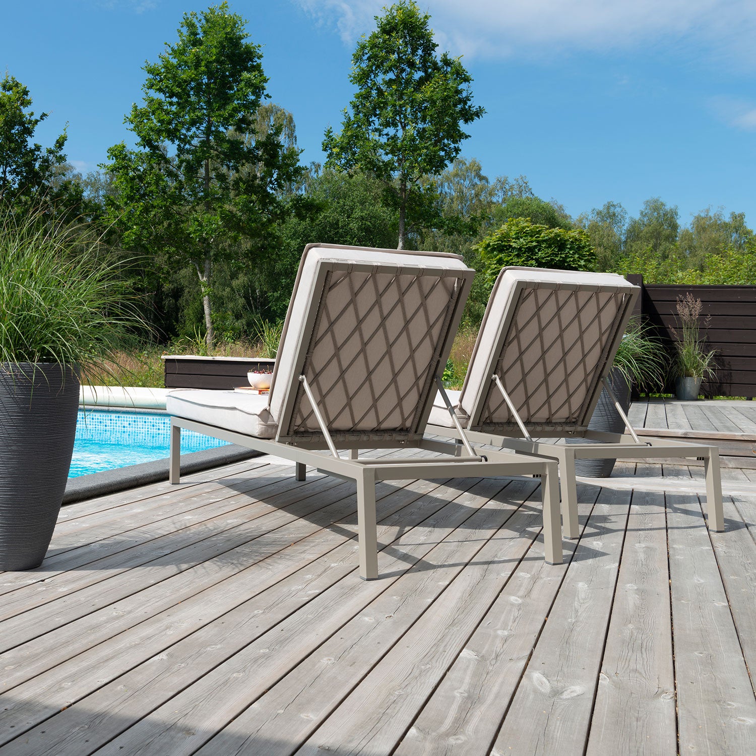 Jet Set Solsäng Beige 