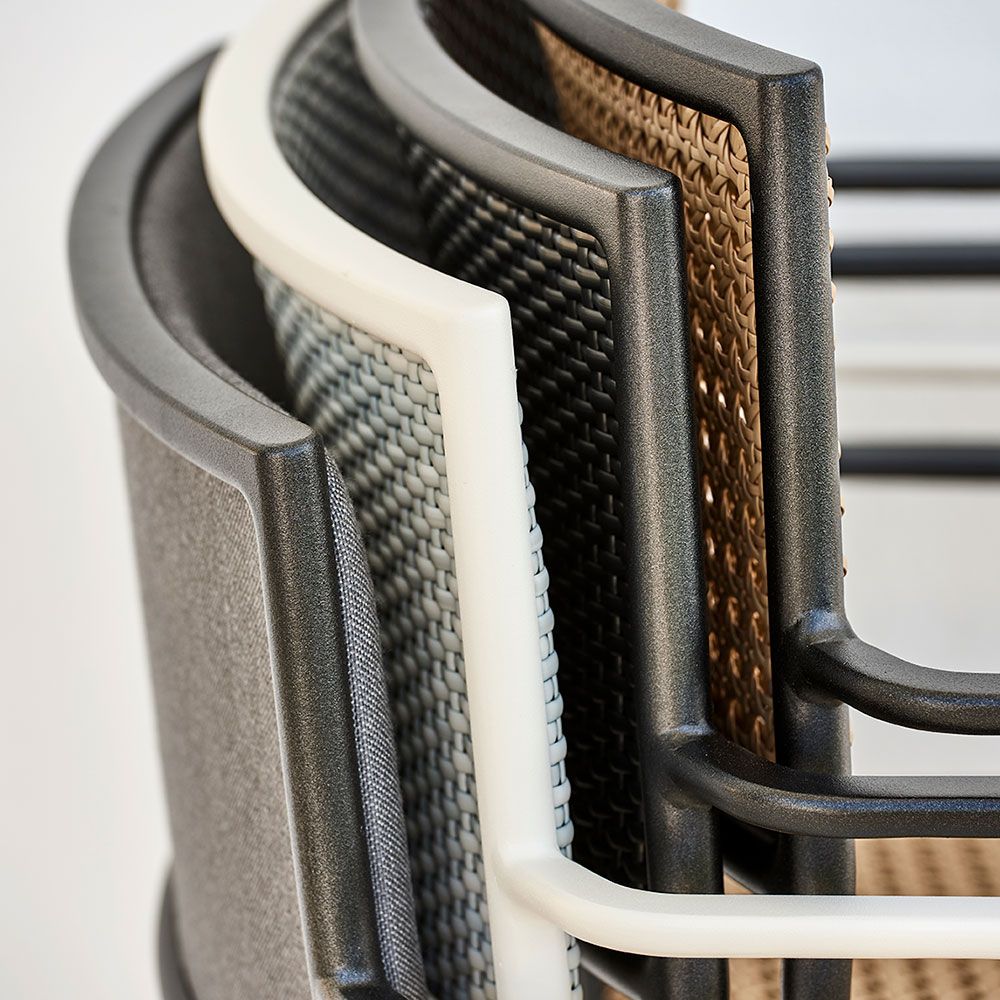 Less Stapelstol Fransk Flätning