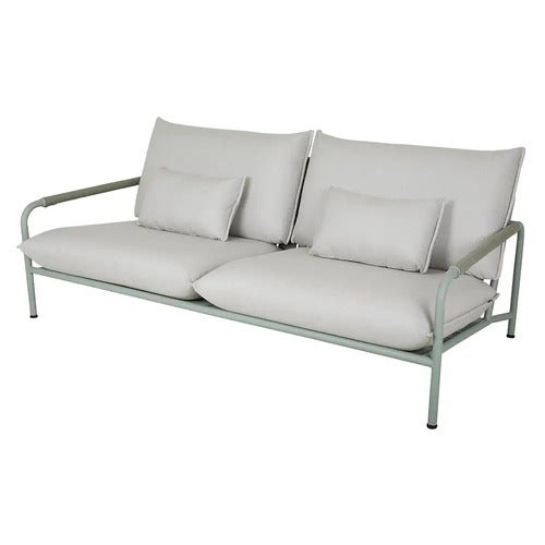 Lerberget 2,5-sits soffa grön / ash 