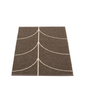 Vävd Matta Leif Dark Brown 70x90 cm