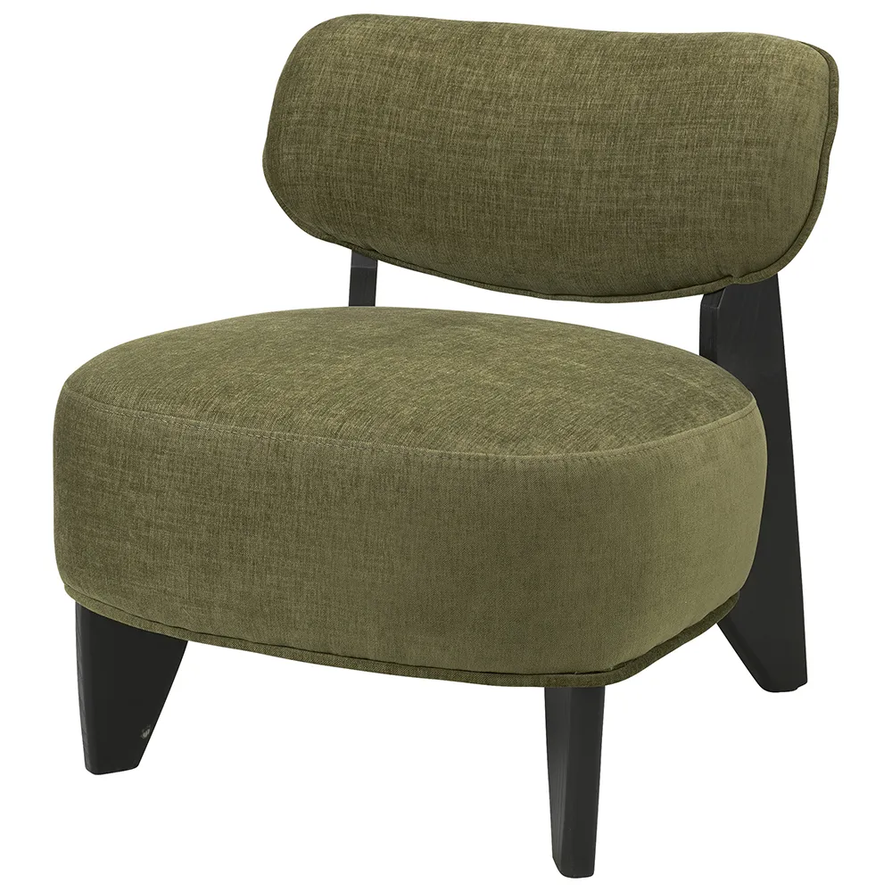 Cadiz tygfåtölj Hailey army