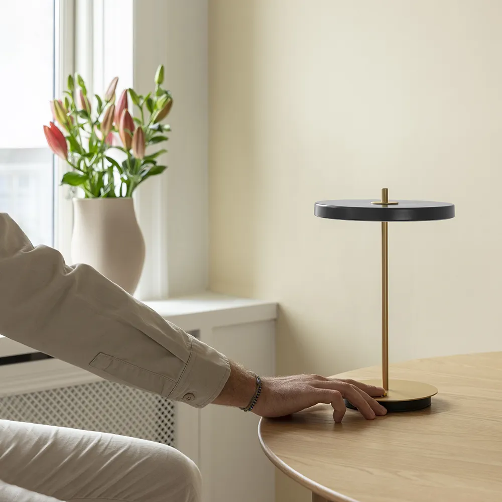 Asteria Move Portabel lampa Anthracite Grey