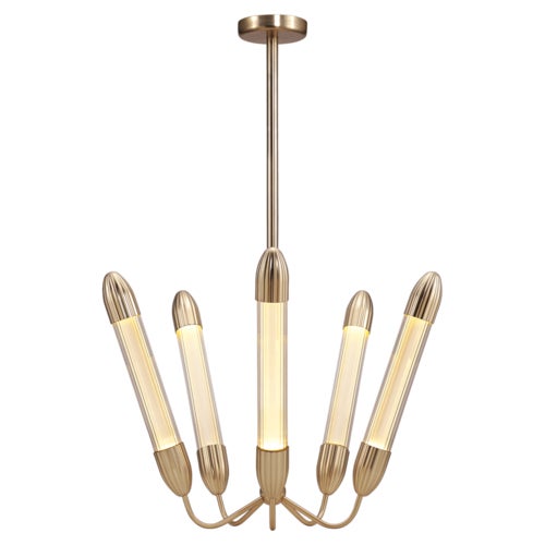 Lemon Squeeze Taklampa Ø68 cm Mässing