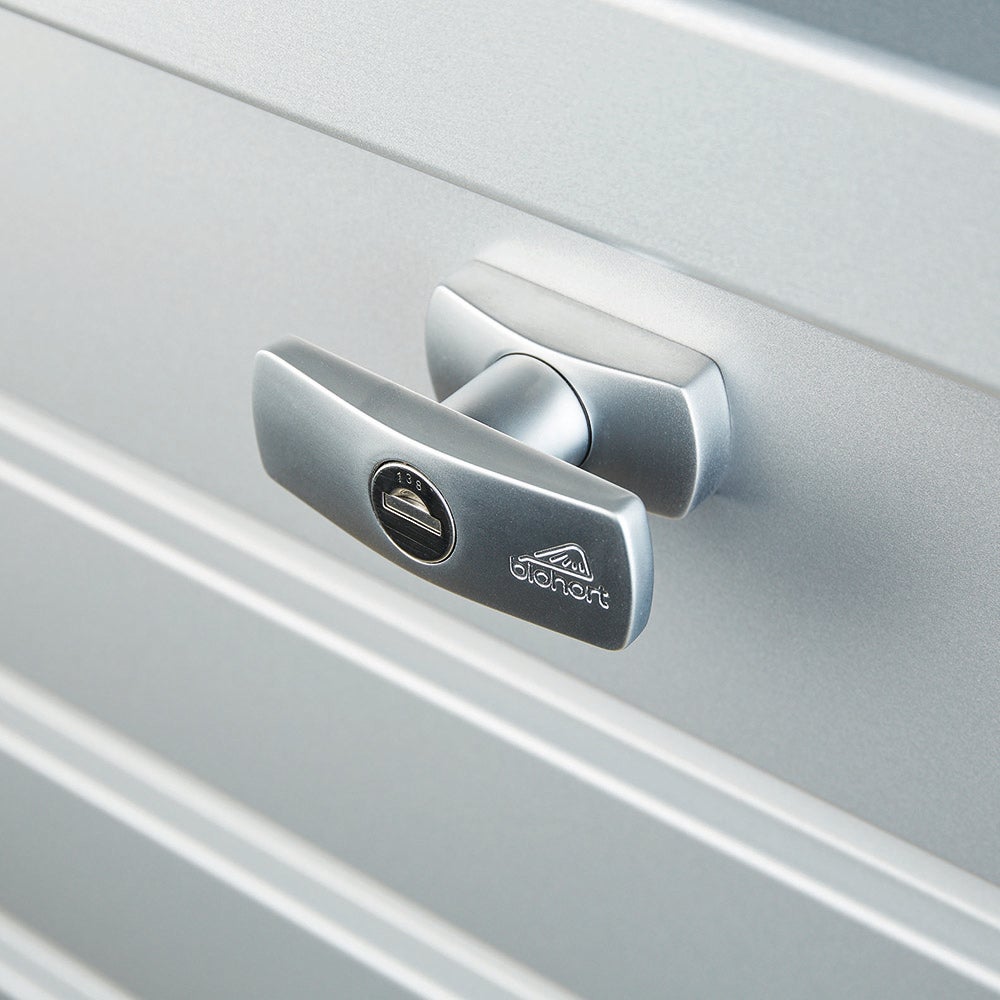 LeisureTime Box 200 metallic silver