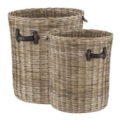 Rund Korg 2-Pack Grey Lacak