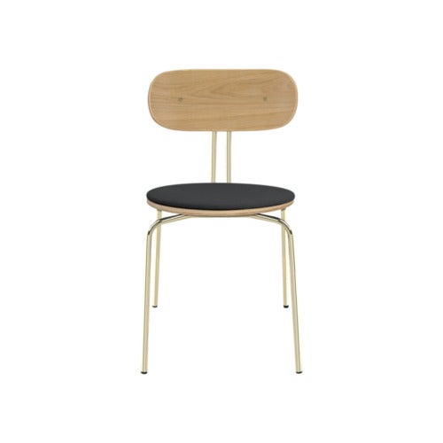 Curious Matstol Ek/Mässing Shadow