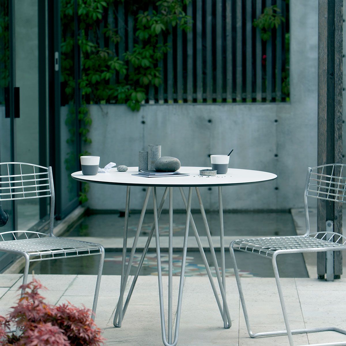 High Tech Matgrupp Ø90Cm