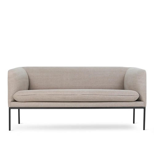 Soffa 2-Sits Turn Cotton Linen Natural