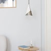 Cornet Lampskärm White/Steel