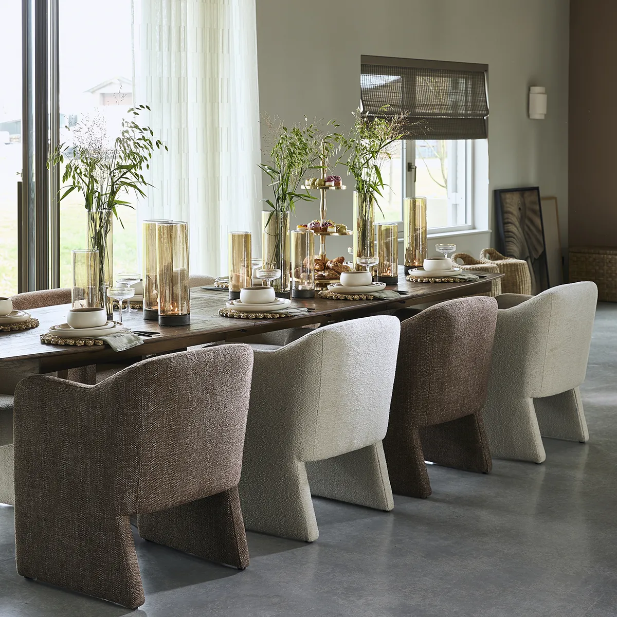Karmstol Napoli Brown