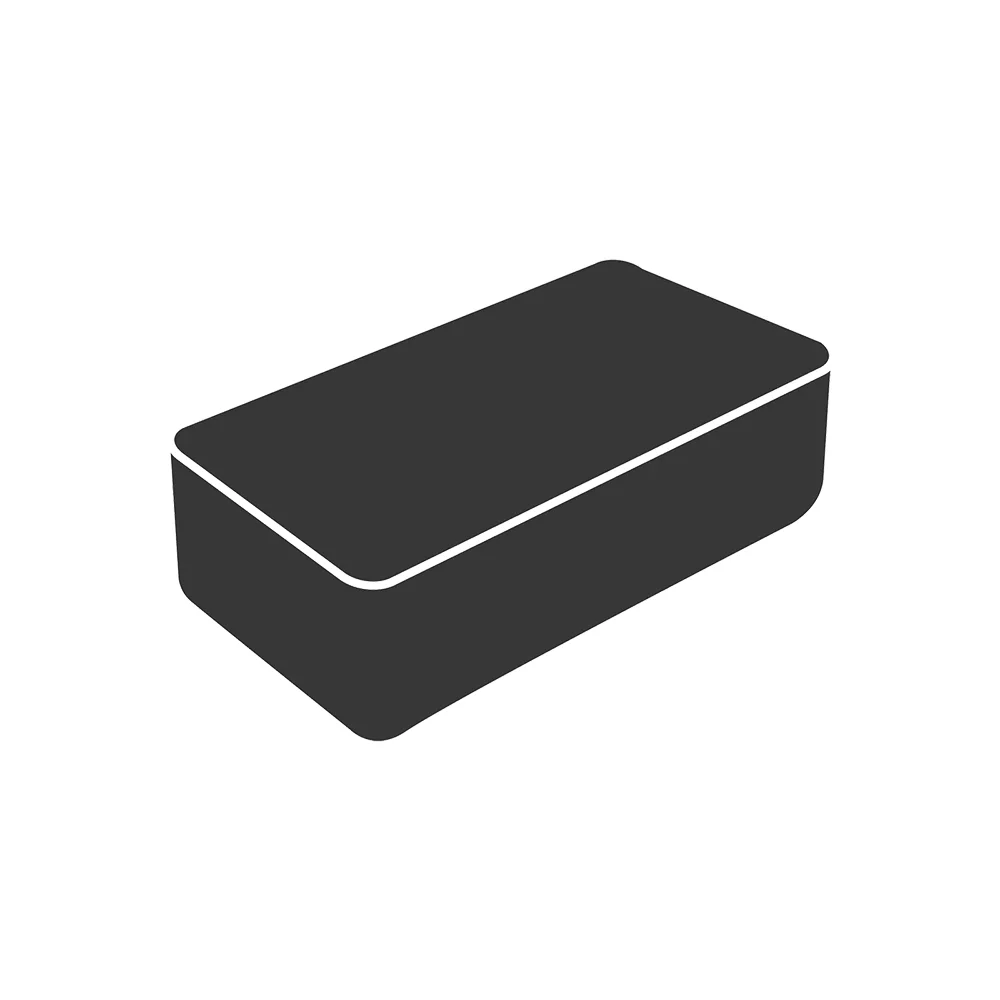 Soffskydd Large Soffgrupp Black 260X215X75 Cm 