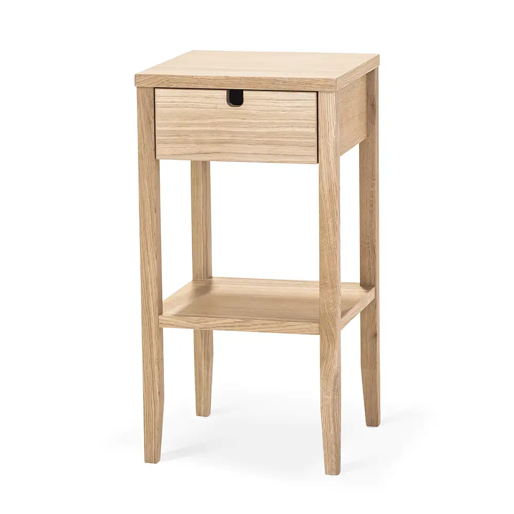 Klinte Sängbord oljad ek 