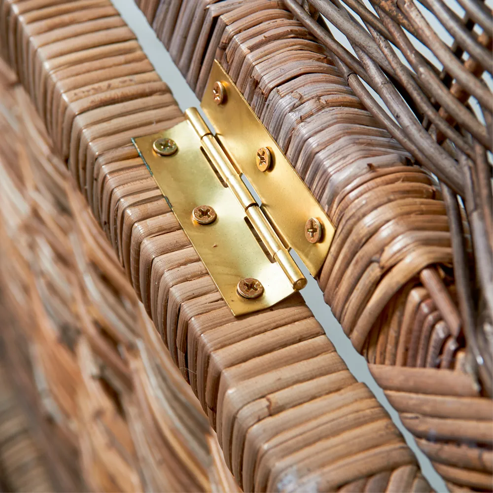 Rustik rottingkista 90x40 cm