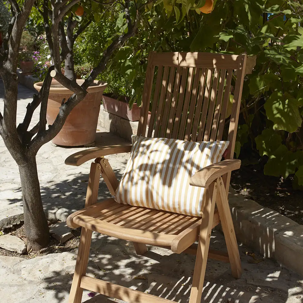 Barriere Prydnadskudde 60x50 cm Yellow Stripe