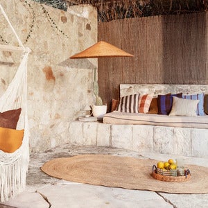 Eternal Oval JuteMatta - 140X240 cm