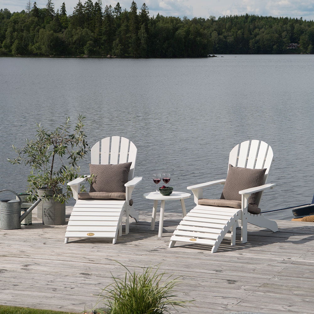 Tennessee Däckstol Vit