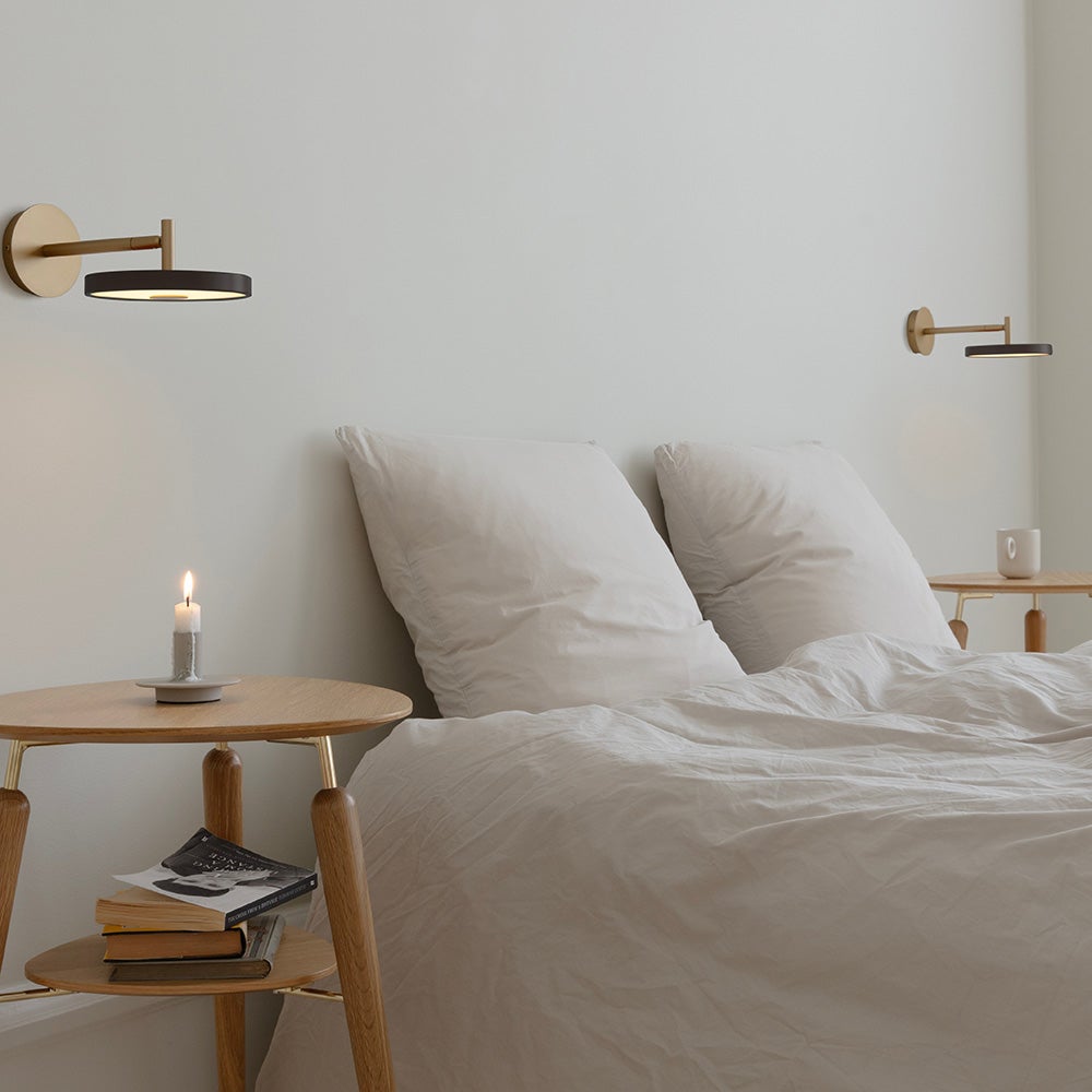 Asteria Wall Short Vägglampa Ø15 cm Black