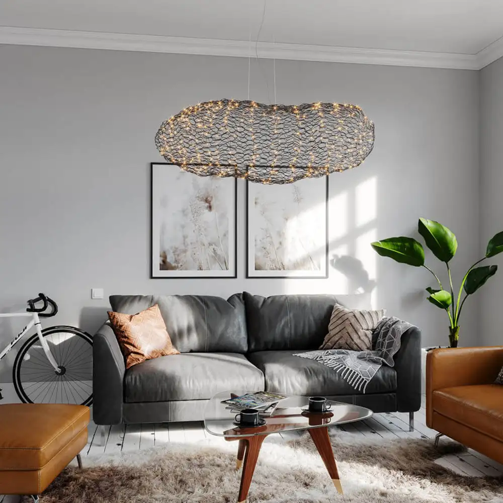 Hayden Taklampa L115cm Svart 