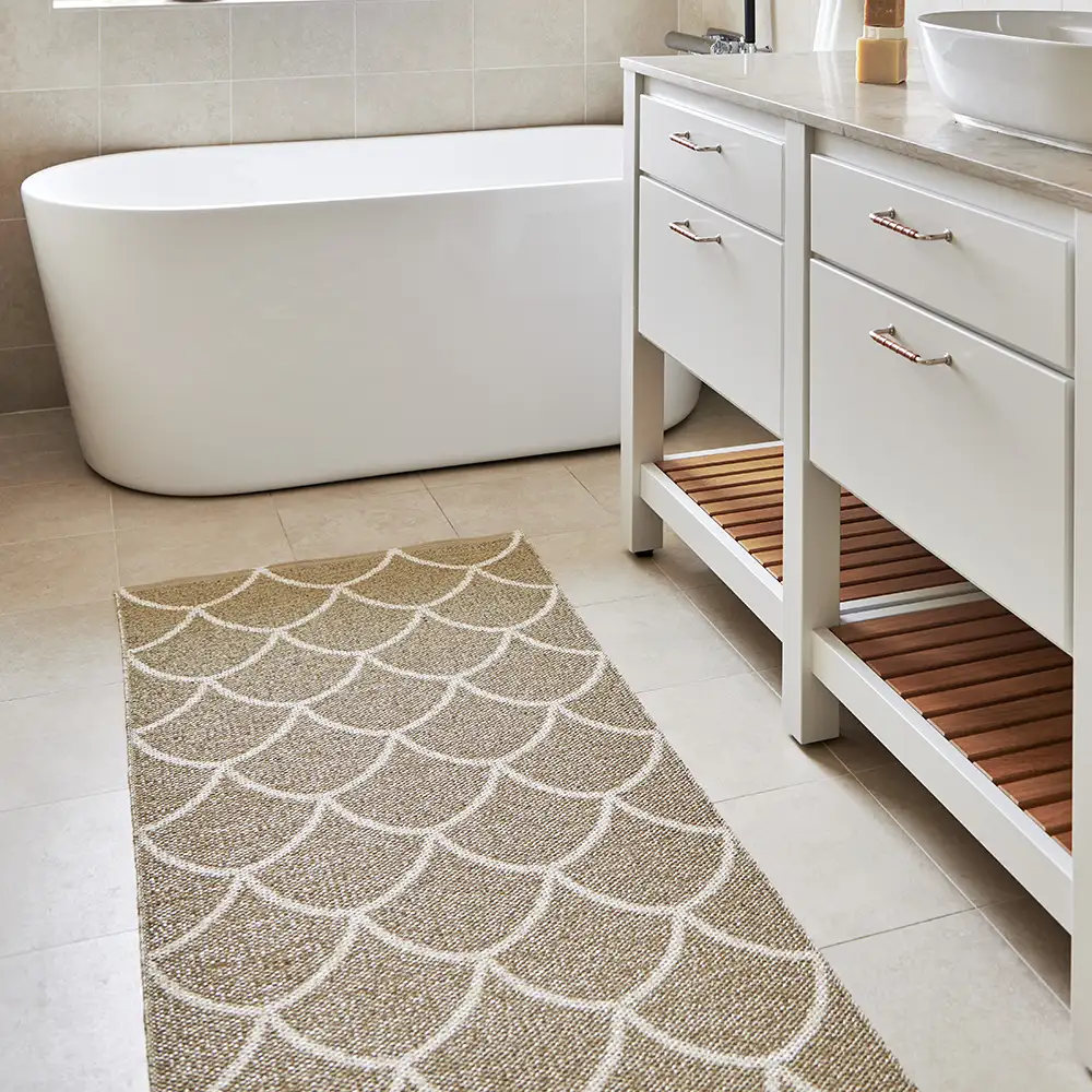 Kotte matta 70x150 cm sand / vanilla 