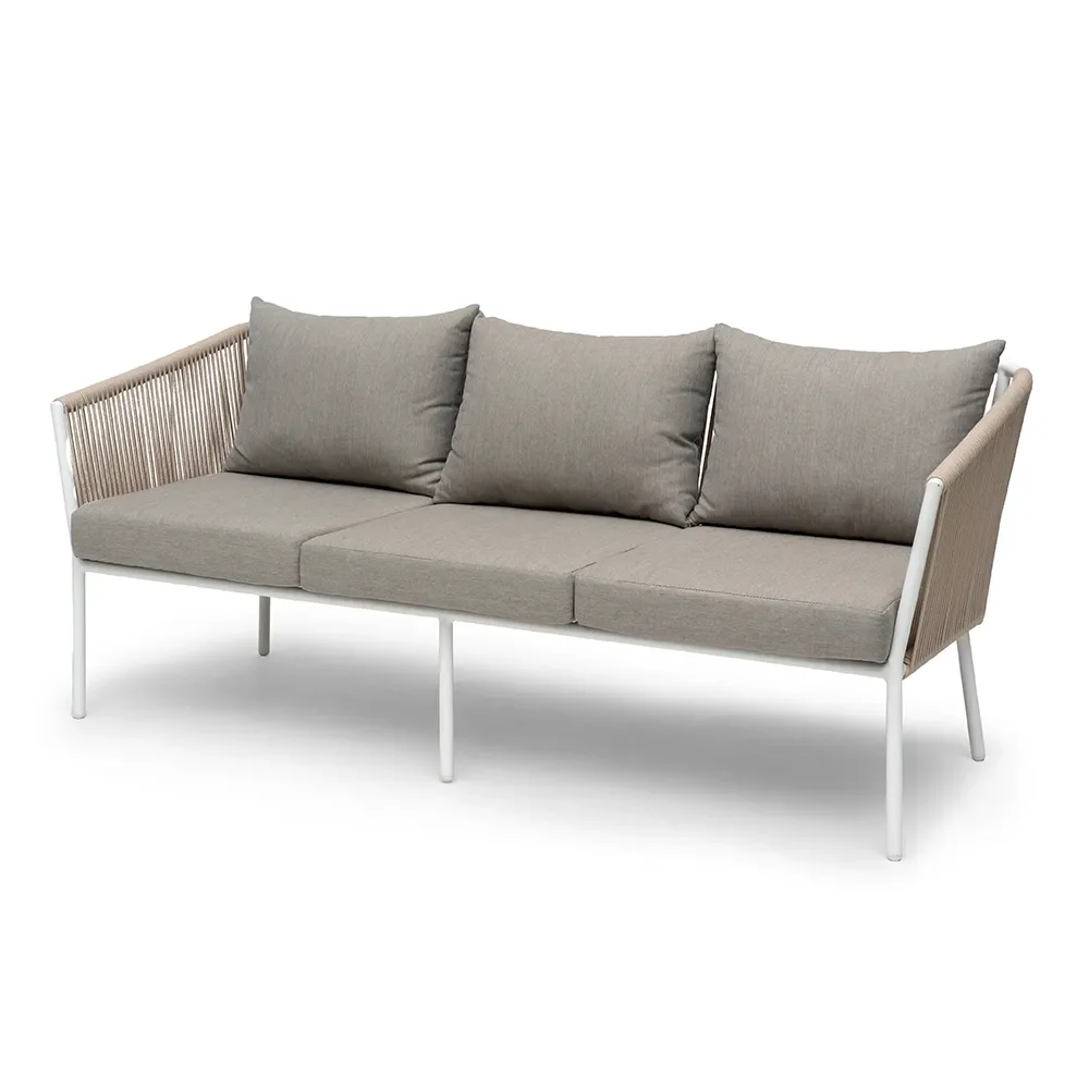 Lersund Soffa Vit/Beige