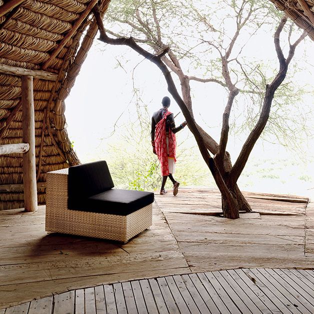 Lounge solsäng java 