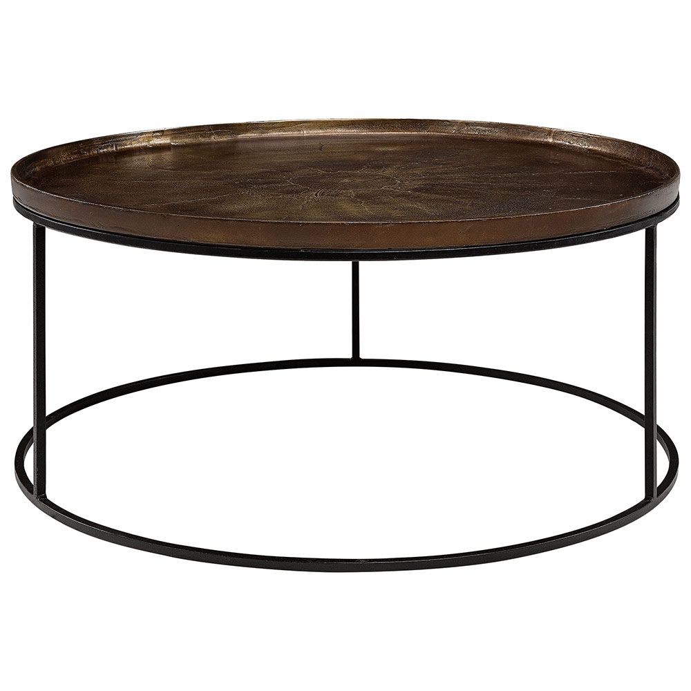 Fabio Soffbord Vintage Brass