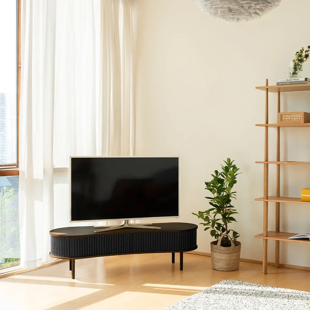 Audacious TV-bänk Mörk Ek/Charcoal