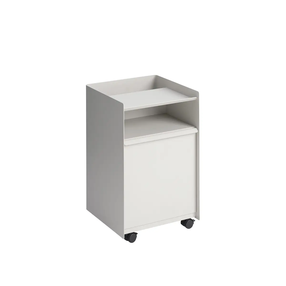 Folded Trolley H 61,5 cm Drawer - Grey