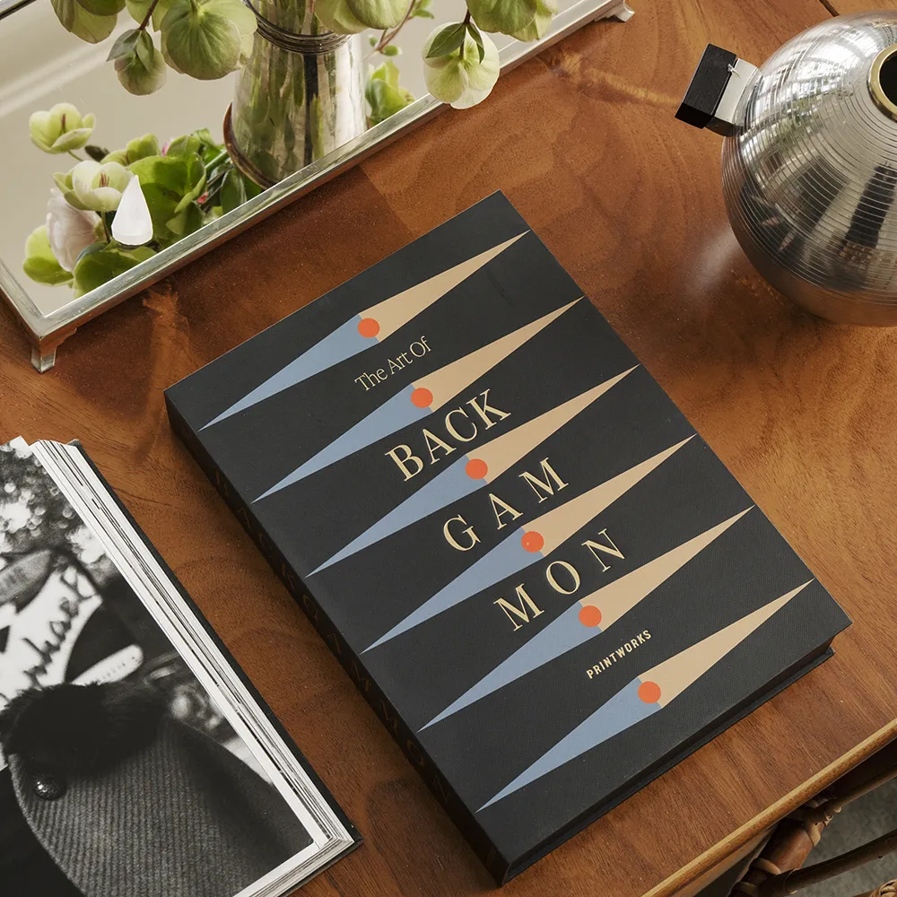 Backgammon Art of Anthracite