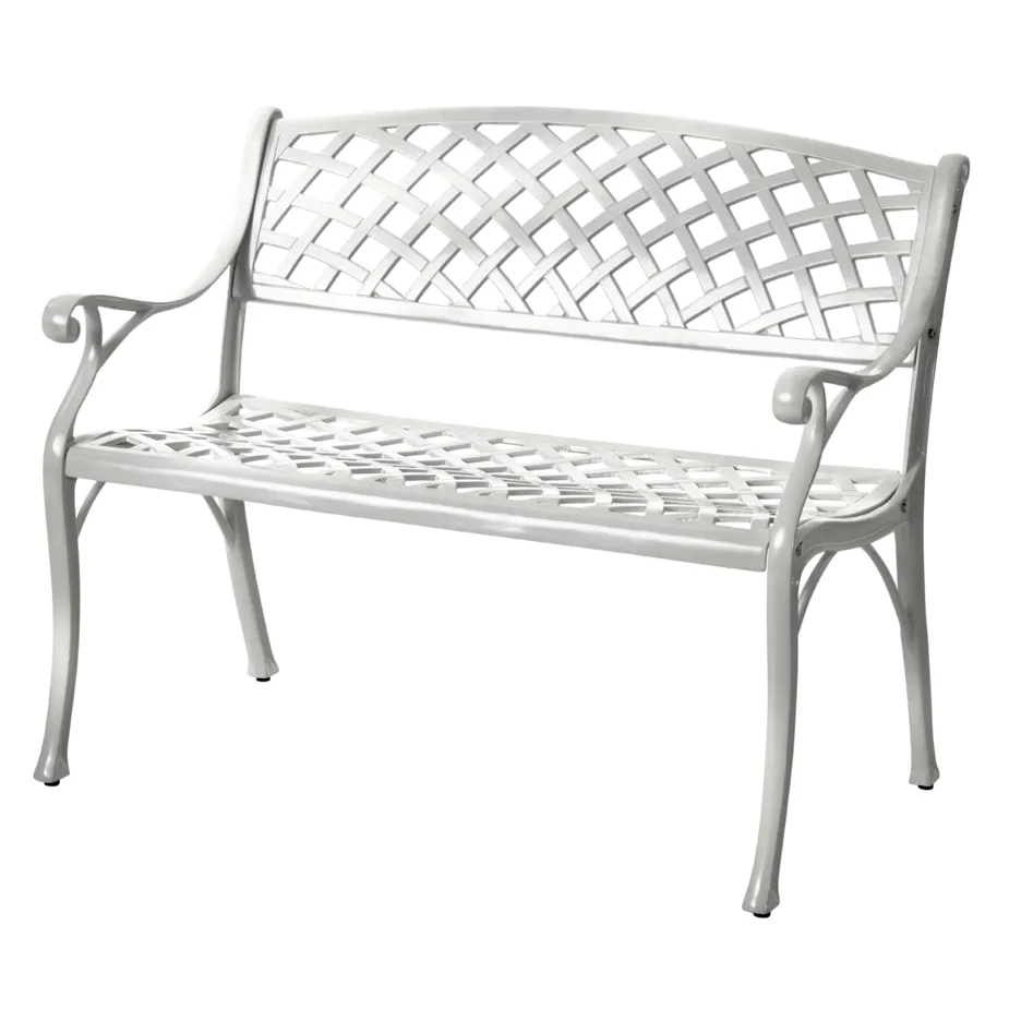 Arras 2-sitssoffa aluminium