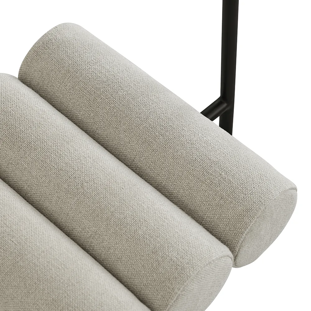 Hiro Matstol Black Frame - Linen